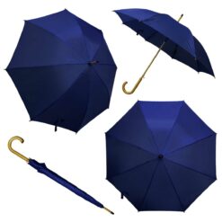 PARAGUAS BELLAGIO GRANDE BASTÓN DE MADERA