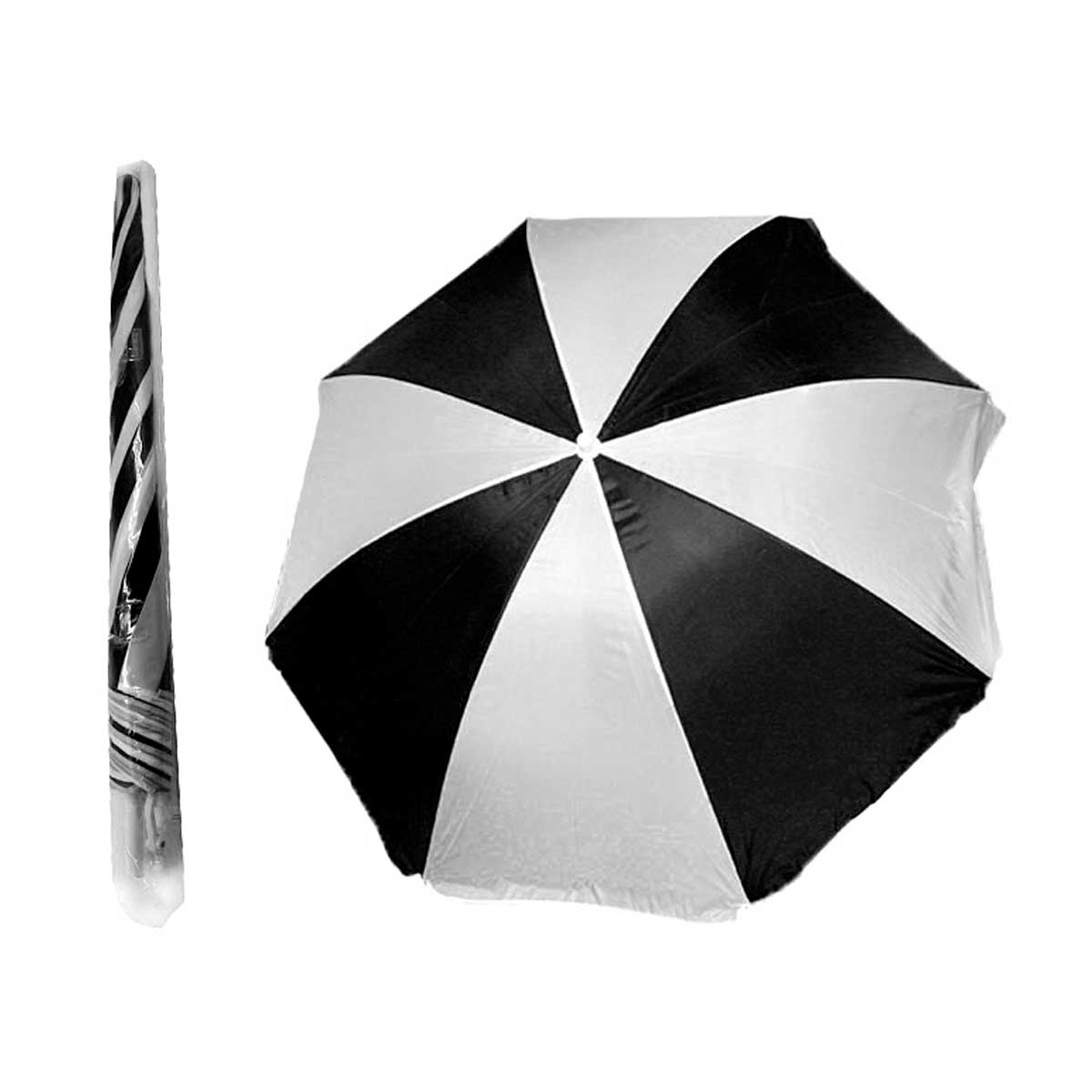 Parasol-negro-con-blanco