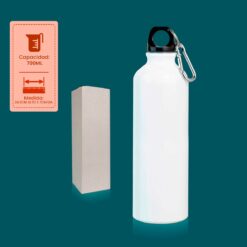 TOMATODO TÉRMICO ALUMINIO BLANCO