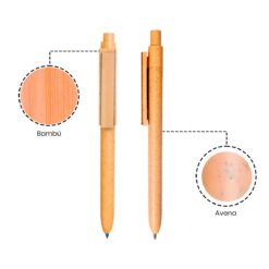 BOLÍGRAFO PARIS AVENA Y BAMBOO