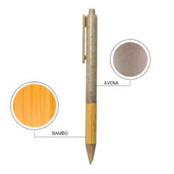 BOLÍGRAFO DE AVENA Y BAMBOO