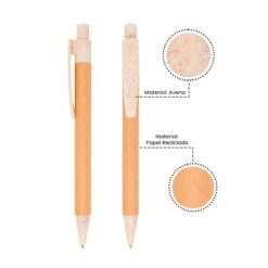 BOLÍGRAFO NISTOK STYB ESPAÑOL NATURAL AVENA