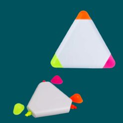 RESALTADOR TRIANGULAR BLANCO 3 COLORES