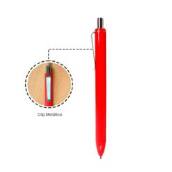 BOLÍGRAFO FISO ROJO