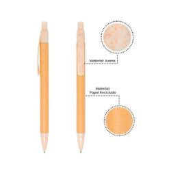 BOLÍGRAFO XOMER STYB ESPAÑOL NATURAL AVENA