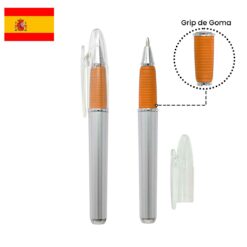 BOLÍGRAFOS DOLPHIN STYB ESPAÑOL GRIS