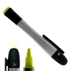 LINTERNA RESALTADOR GRIS