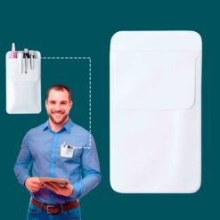 PROTECTOR  PLÁSTICO BOLÍGRAFO BLANCO