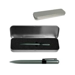 SET BOLÍGRAFO CON CAJA METÁLICA