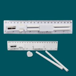 SET DE REGLA DE 20 CM BLANCO