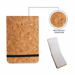 LIBRETA CORCHO PEQUEÑA (ECOLÓGICO)