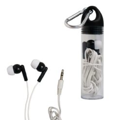 AUDÍFONOS CON ESTUCHE MOSQUETÓN