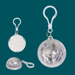 AUDIFONOS TIPO LLAVERO BLANCO