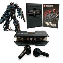 AUDIFONOS INALAMBRICOS TRANSFORMER NEGROS
